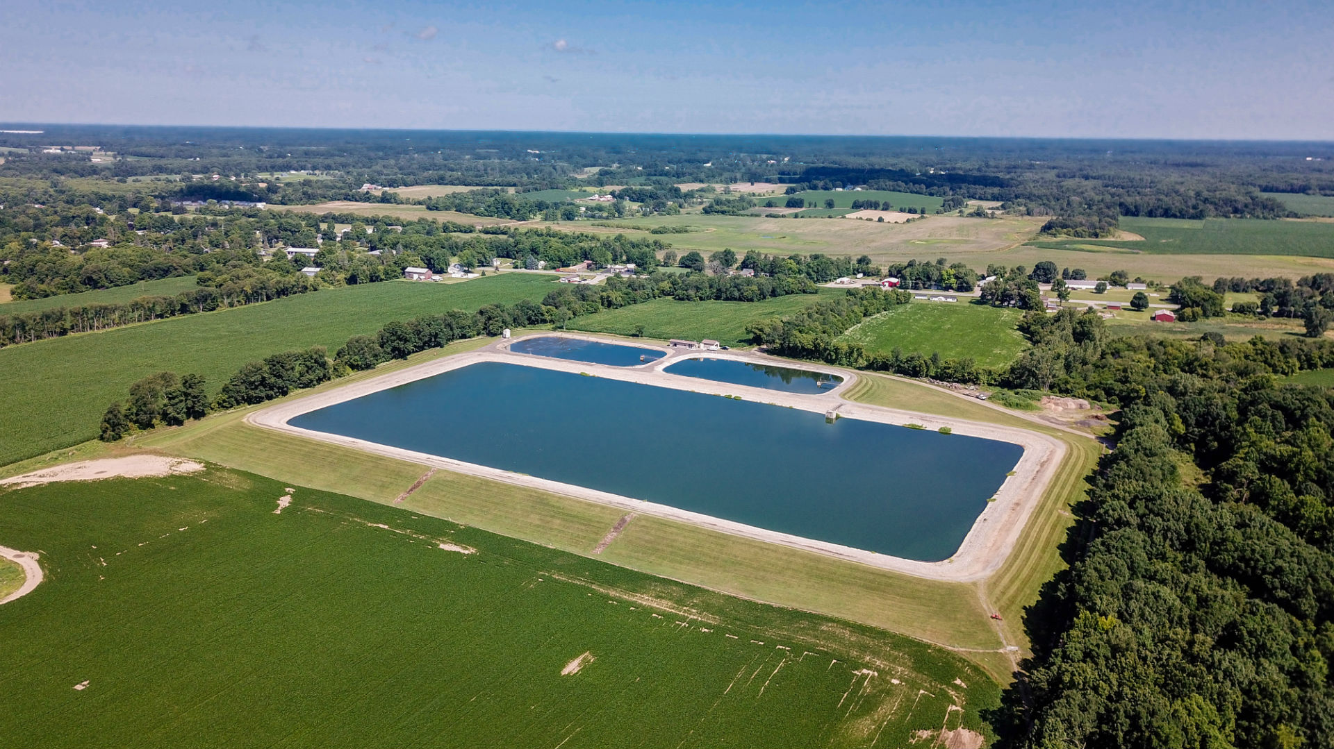 remove ammonia from wastewater lagoons