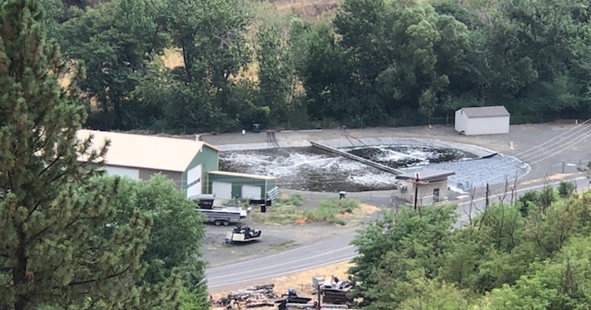 small town lagoon aeration